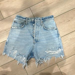 AGOLDE Denim Shorts